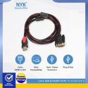 Kabel HDMI ke DVI-I NYK 1.5m ( HDMI-DVI 24+1 )