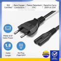 Kabel Power Printer Vention 1.8m C7 Connector 3-Prong Power Cord