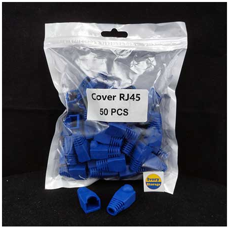 Plug Boot (Pelindung Konektor RJ45) Biru - NBT-XXBLU-50