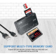 Card Reader 6-In-1 NYK C2-08 USB2.0  6 Slot
