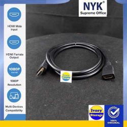 KABEL HDMI EXTENSION 30CM (HDMI MALE to HDMI FEMALE) - 10000276700