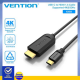 KABEL TYPE C ke Display Port (DP) NYK 1.8M GOLD PLATED