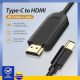 KABEL TYPE C ke Display Port (DP) NYK 1.8M GOLD PLATED