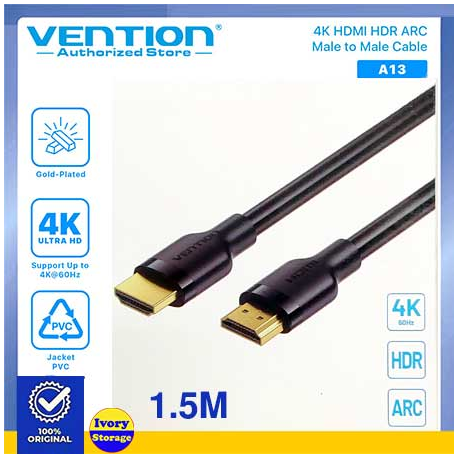 Kabel HDMI V2.0 Vention AAG 1.5M 2M 3M 5M 15M 4K