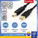 Kabel Printer USB2.0 CLIPTEC 1.5M 3M 5M USB2.0 AM-BM