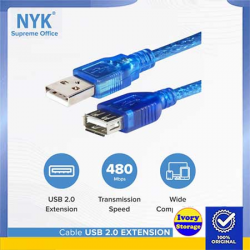 Kabel USB AM to USB AF 1.5m - 10000195200
