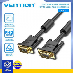 Kabel VGA NYK 1.5M 3M 5M 10M 15M 20M 25M Gold Plated