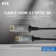 Kabel HDMI V2.1 OPTIC NYK 10M 20M 30M 8K UHD