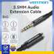 Kabel Ekstension Audio TRRS AUX 3.5mm 4 Pole VENTION 1.5m Stereo Braided BHCBI 1.5 meter ( Aux-Aux )