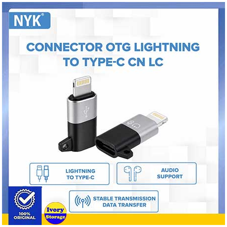 KONEKTOR OTG Lightning Male ke Type C Female (Lightning to Type-C)