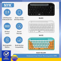 Bluetooth Multi-Device Keyboard NYK K70 Dual Mode Rechargable