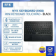 LOGITECH KEYBOARD TOUCHPAD WIRELESS TV  K400 PLUS HITAM