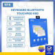 LOGITECH KEYBOARD TOUCHPAD WIRELESS TV  K400 PLUS HITAM