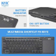 Keyboard Touchpad Wireless NYK K9