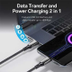 Kabel Data TYPE C KE TYPE C VENTION 2M 5A 100W (Type-C-Type-C)