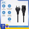 Kabel Power CPU Komputer NYK 1.5M 3M AC Cord