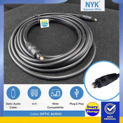 NYK FIBER OPTIC AUDIO CABLE 5M