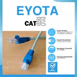 BLUELINK KABEL UTP CAT5E 2M - KABEL LAN 2M CAT5E BLUELINK UTP RJ45 - 10000272000