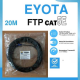 Kabel LAN CAT5E FTP EYOTA 2M 3M 5M 7M 10M 12M 15M 17M 20M 22M 25M 27M 30M 35M 40M RJ45 Patch Cord