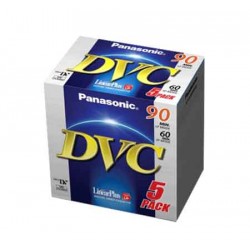 Mini DV Tape 5PC Panasonic - 5025232368648