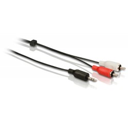 Kabel Audio Aux. 3.5mm to 2 RCA 1.5m - 10000197700