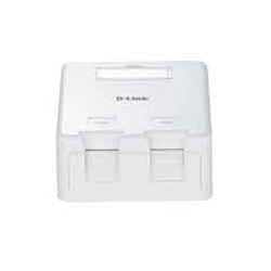 Keystone Box Dual Port D-Link - 790069355608