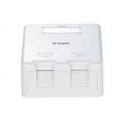 Keystone Box Dual Port D-Link - 790069355608