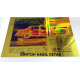 A4 Printable Film 5PC 105 mm Glossy Gold Blueprint - 8997031730254