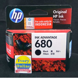 Cartridge HP 680 Black -889296532194