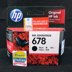 Cartridge HP 678 Black - 886112447830