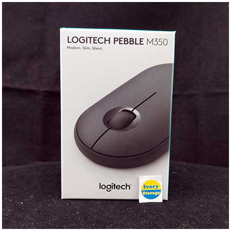 LOGITECH M350 PEBBLE BLUETOOTH MOUSE BLACK - 097855150929