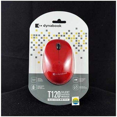 dynabook BLUETOOTH MOUSE SILENT T120 Red - 9334427069960