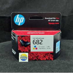 CARTRIDGE TINTA HP 682 COLOR ORIGINAL - CARTRIDGE HP 682 WARNA - 193905674282