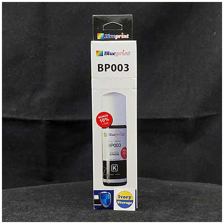 BLUEPRINT BP003 TINTA REFILL BLACK(K) FOR EPSON - 8997031736119