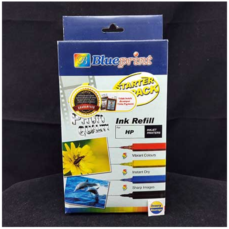 Tinta Refill HP Starter Pack BLUEPRINT - 10000107700