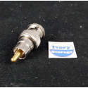 KONEKTOR BNC MALE CCTV TO RCA - CONNECTOR BNC MALE RCA - 10000266500