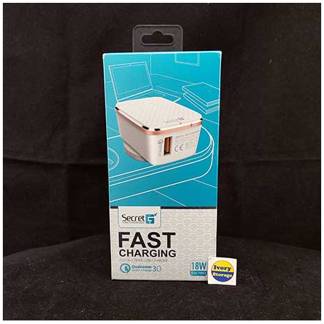 Single USB Power Charger - 10000230000