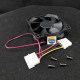 Case Fan 8cm 12V DC Black - 10000028600