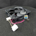 KIPAS CASING 12CM 12V DC BLACK CASE FAN
