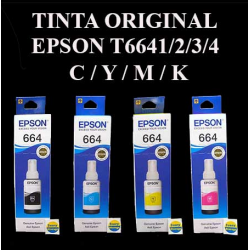TINTA REFILL Black(Bk) T6641 EPSON - 8885007020235