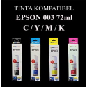BLUEPRINT TINTA REFILL EPSON 72ML BP003 CYMK 003