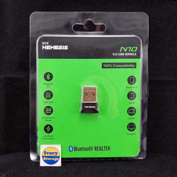 NYK NEMESIS  N10 USB BLUETOOTH Ver 5.0 NANO PLUG PLAY