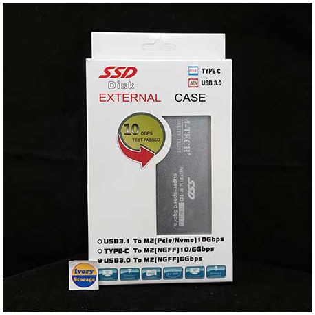 SSD EXTERNAL CASE M2 USB3.0