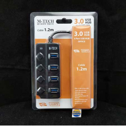 M-TECH 4 PORT USB HUB 3.0 4P-U3