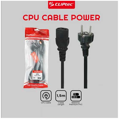 KABEL POWER KOMPUTER AC CORD 2 METER - 10000262500