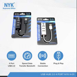 NYK 4 PORT USB HUB 2.0 H-01