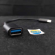 KABEL TYPE C MALE ke USB 3.0 FEMALE (TYPE C OTG ) - 10000275800