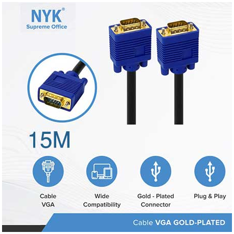 KABEL VGA 15m NETLINE - 10000273500