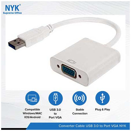 Converter ke VGA NYK USB-VGA