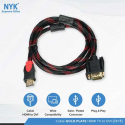 Kabel HDMI ke DVI-I NYK 1.5m ( HDMI-DVI 24+5 )